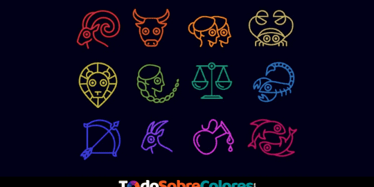 colores signos zodiaco